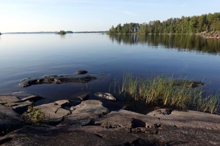 Nádherné koupání na ostrůvcích v Savonlinně